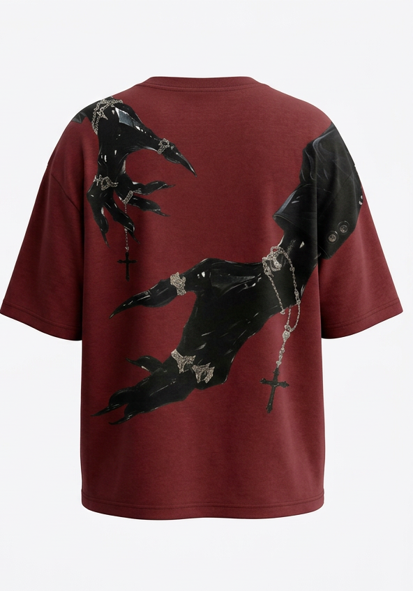 Crimson Grip Cross Tee