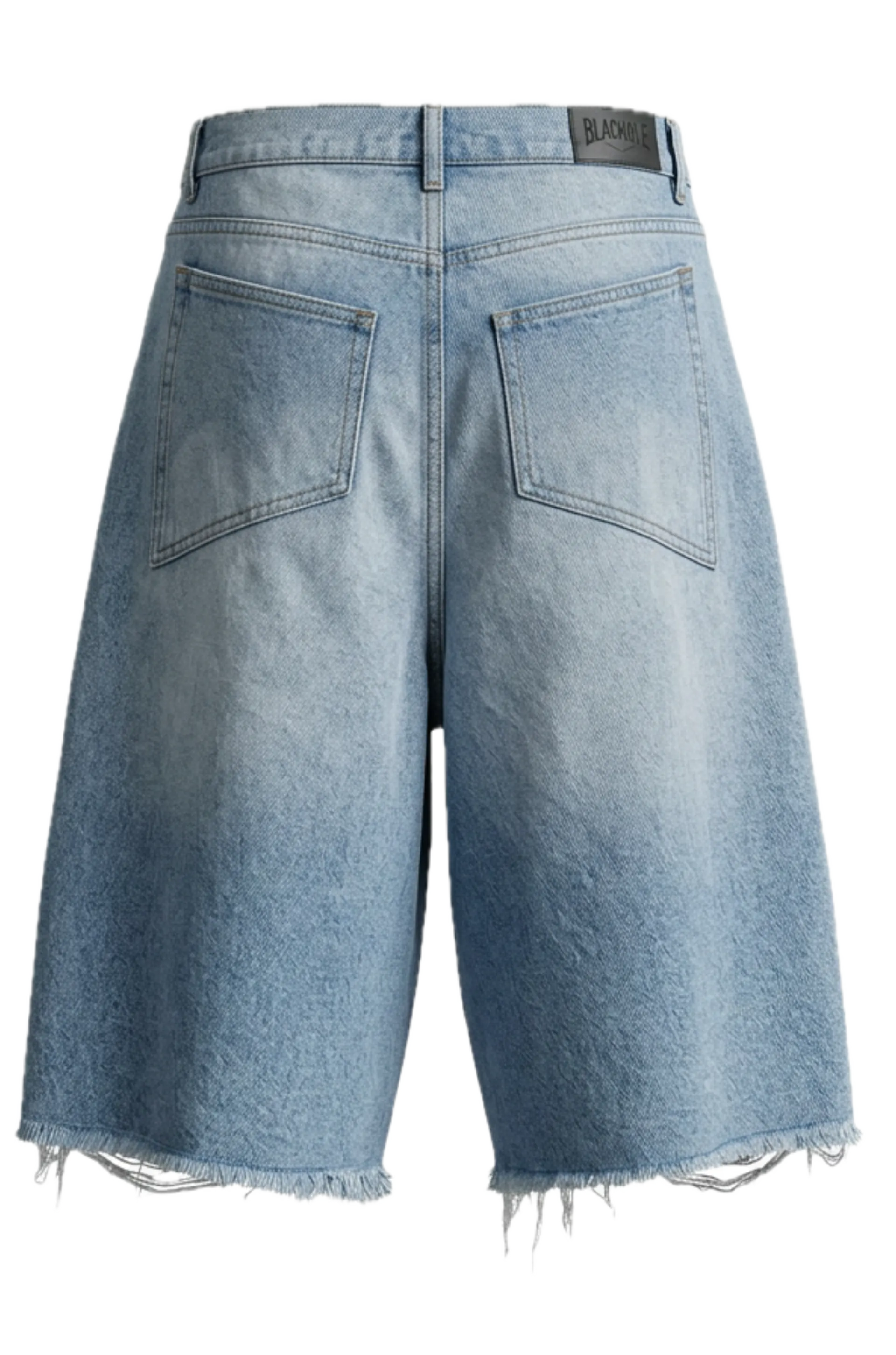 Distressed Edge Jorts