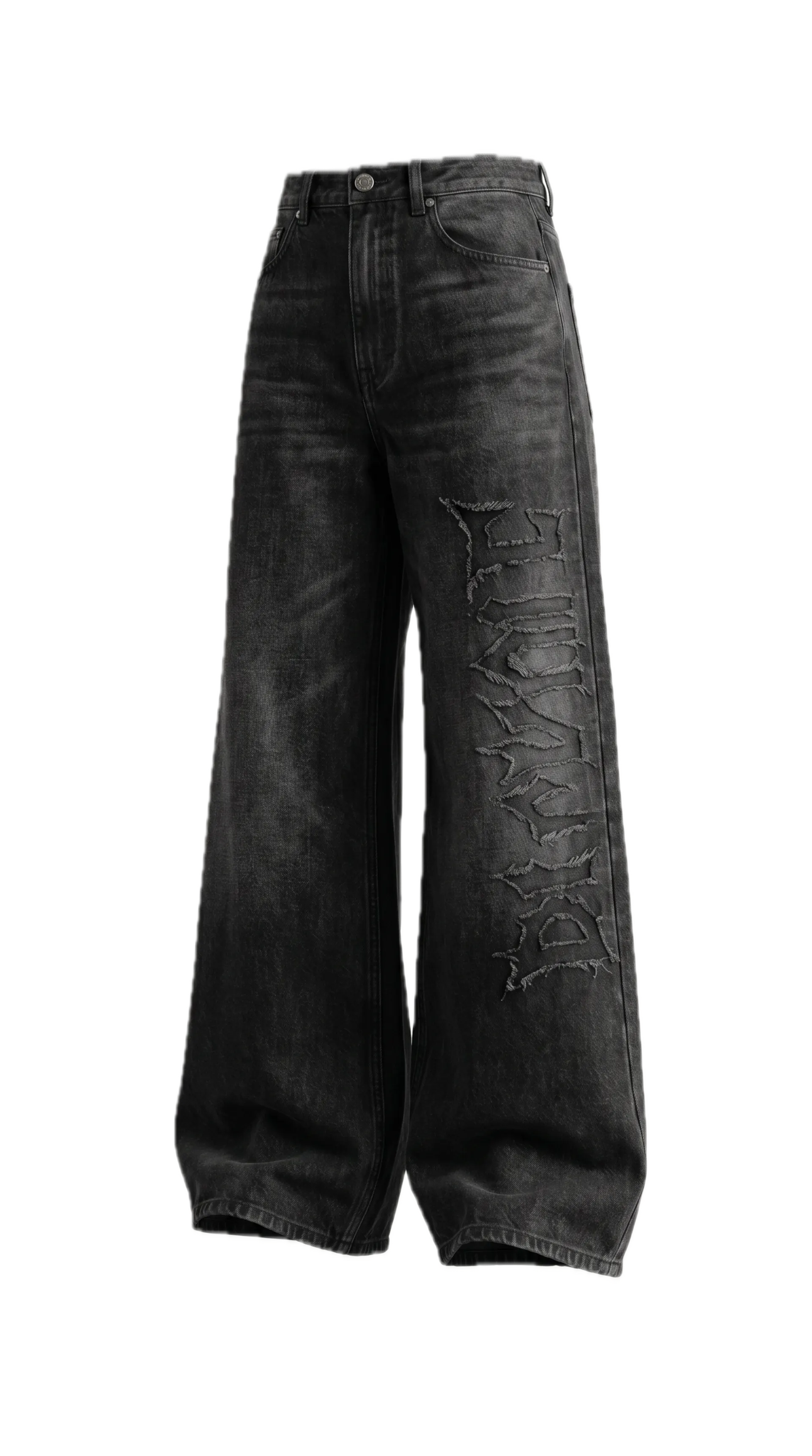 Blackfade Script Denim
