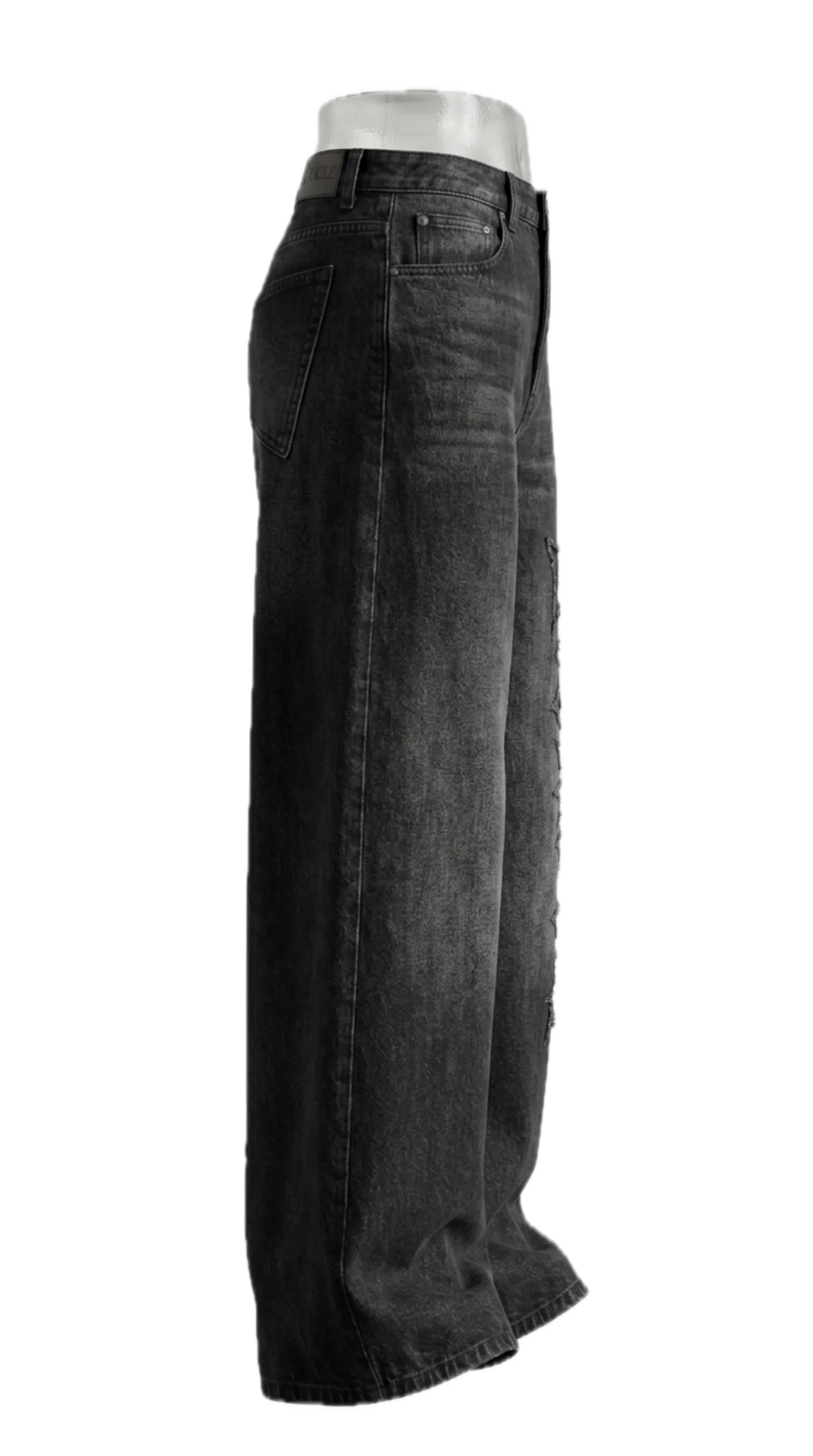 Blackfade Script Denim