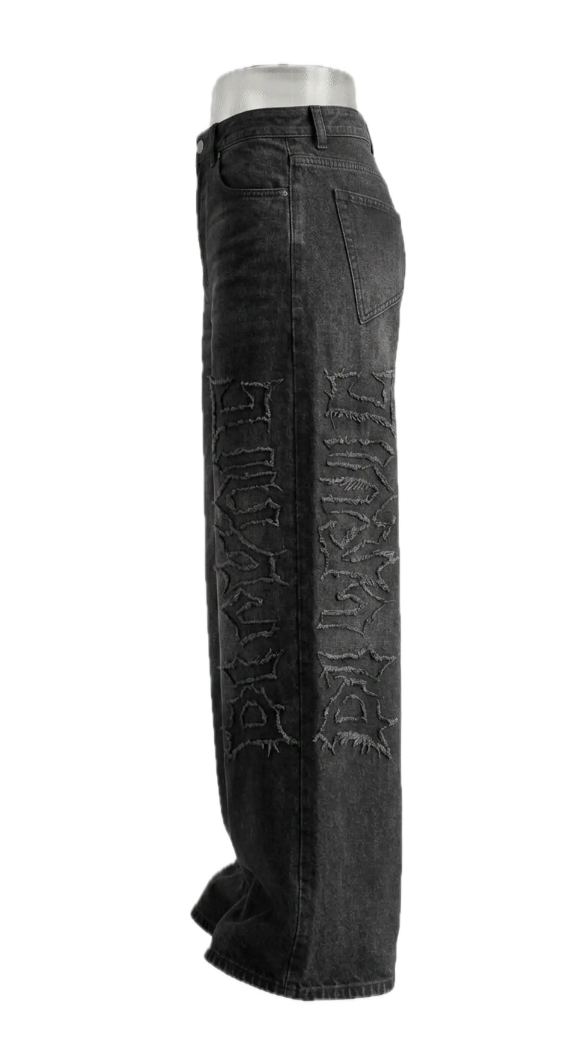 Blackfade Script Denim