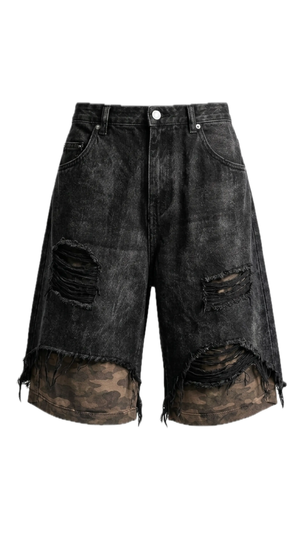 Underlayer Camo Jorts