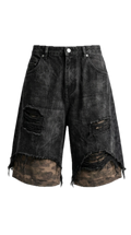 Underlayer Camo Jorts