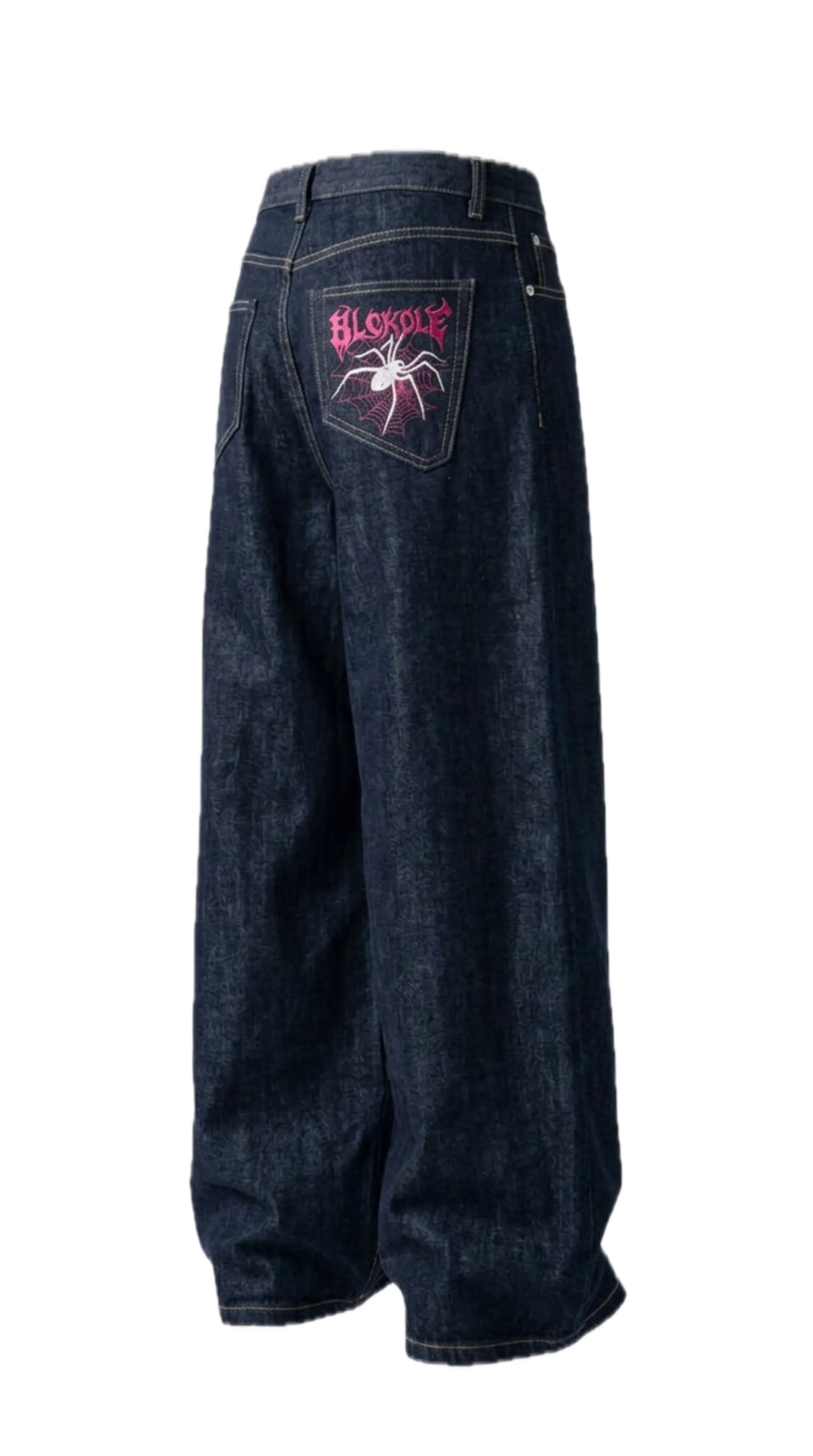 Spiderweb Void Denim